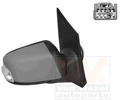 VAN WEZEL 1863806 -  Наружное зеркало